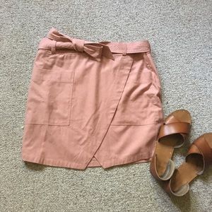 Madewell wrap skirt